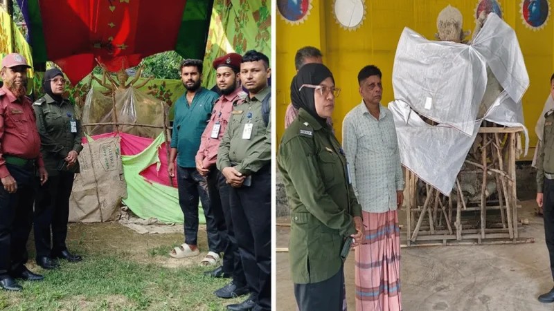 Bangladesh Ansar-VDP launches advance security for Durga Puja