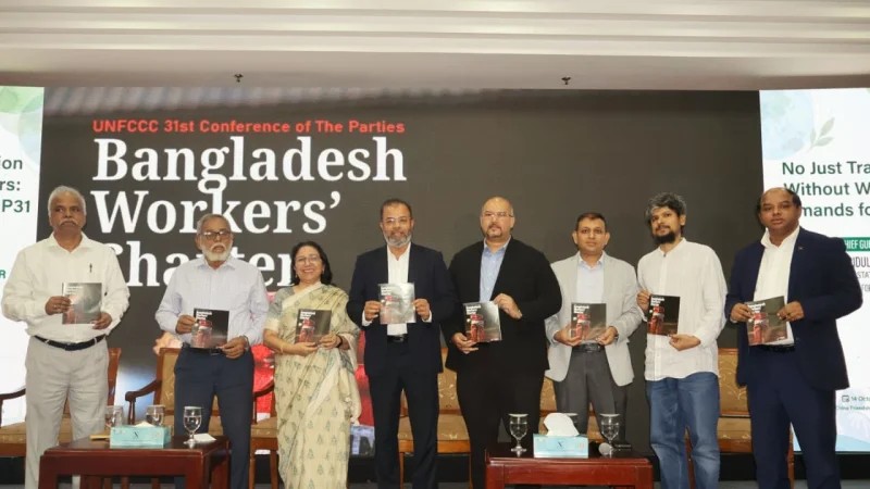 Bangladesh workers’ charter seeks COP31 voice, fair climate compensation