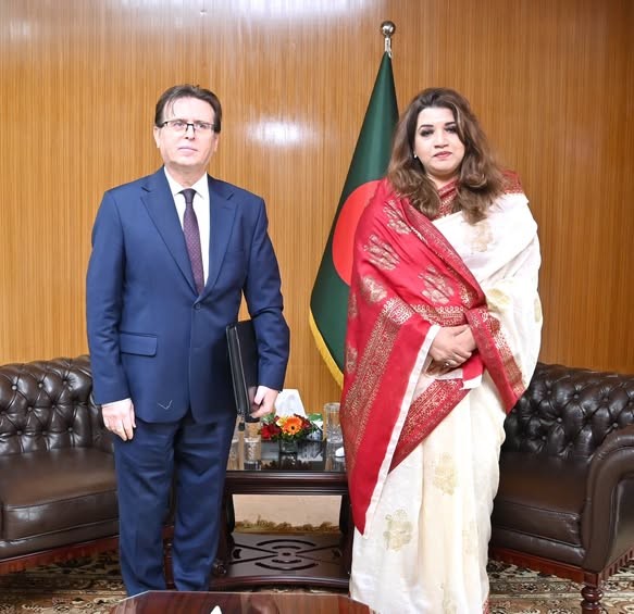 Turkish ambassador meets Bangladesh’s State Minister for Foreign Affairs