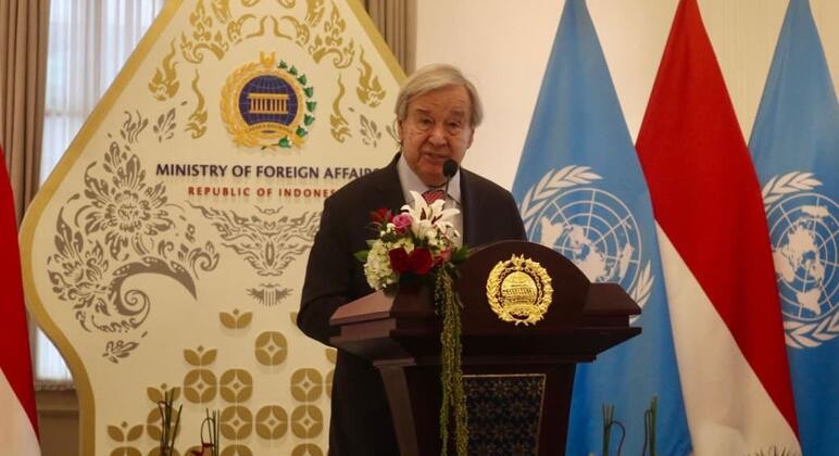 Guterres honors Indonesian peacekeepers
